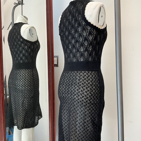 🌿 Stewart + Brown Organic Linen Lace Dress - Size Small 🌿 - Picture 2 of 5